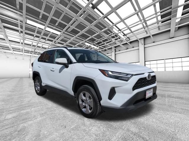 Ice Cap 2025 Toyota RAV4 Hybrid XLE AWD SUV / Crossover All-Wheel Drive Continuously Variable Transmission