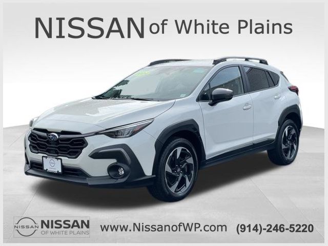 Crystal White Pearl 2024 Subaru Crosstrek Limited AWD SUV / Crossover All-Wheel Drive Continuously Variable Transmission