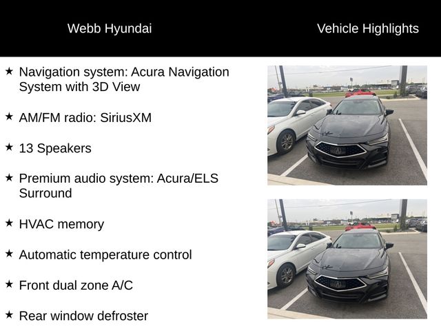 2021 Acura TLX Technology Package photo