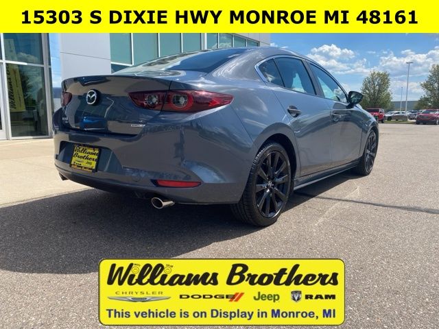 2024 Mazda Mazda3 2.5 S Carbon Edition - Gray Metallic exterior view 5