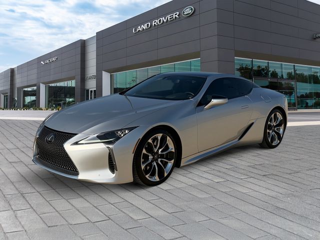 Silver 2018 Lexus LC Coupe Rear-Wheel Drive Automatic