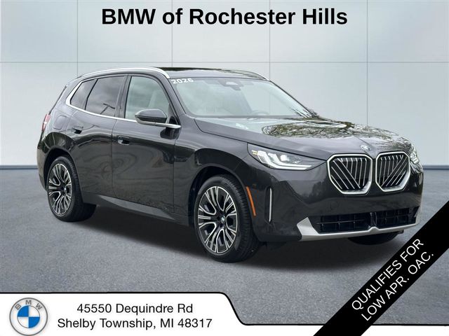 Gray (Dark Graphite Metallic) 2026 BMW X3 30 xDrive SUV / Crossover All-Wheel Drive 8-Speed Automatic