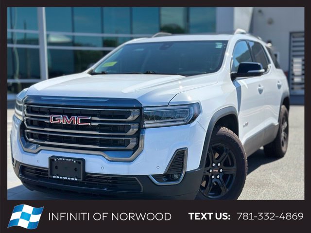 Summit White 2023 GMC Acadia SUV / Crossover Four-Wheel Drive 9-Speed Automatic