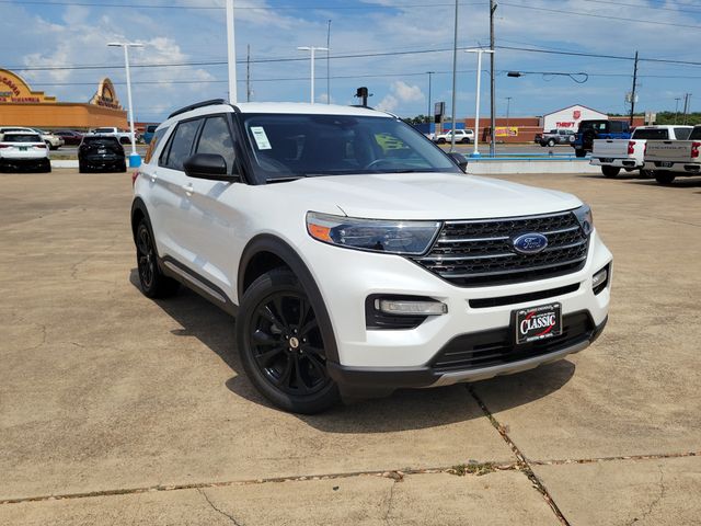 White Metallic 2020 Ford Explorer SUV / Crossover Rear-Wheel Drive Automatic