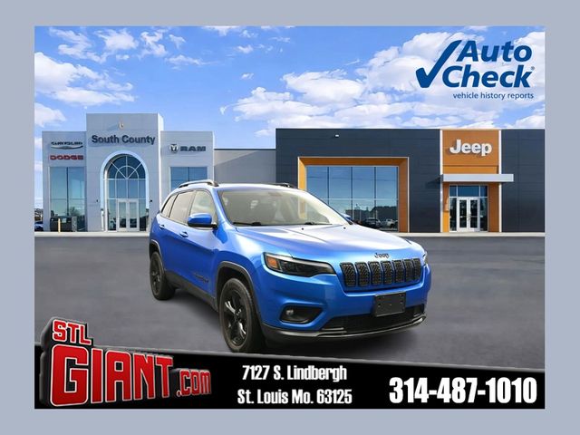 Hydro Blue Pearlcoat 2020 Jeep Cherokee SUV / Crossover Four-Wheel Drive 9-Speed Automatic