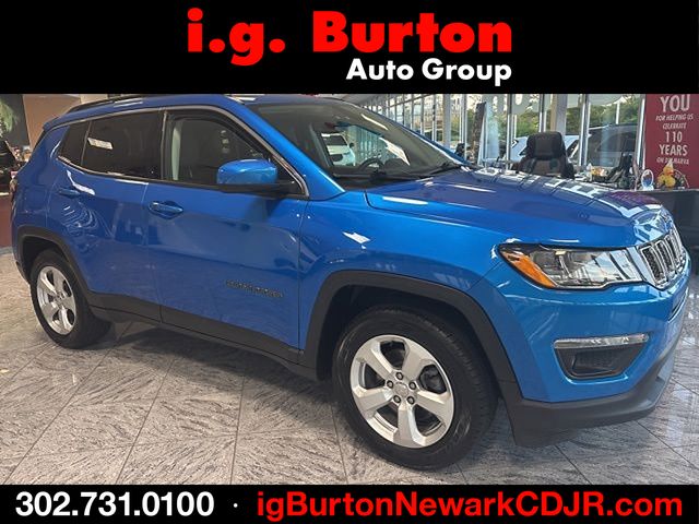 Laser Blue Pearlcoat 2018 Jeep Compass Latitude FWD SUV / Crossover Front-Wheel Drive 6-Speed Automatic