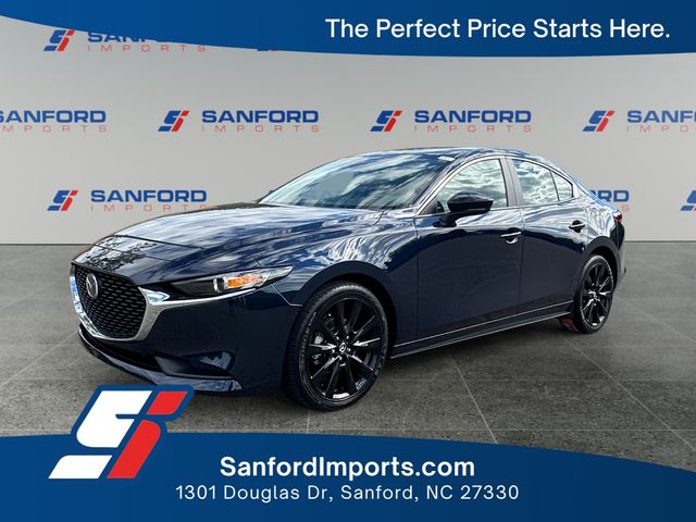 Deep Crystal Blue Mica 2025 Mazda MAZDA3 Sedan Front-Wheel Drive 6-Speed Automatic