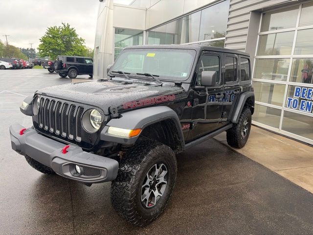 2021 Jeep Wrangler Unlimited Rubicon Black at Bob Ruth Ford