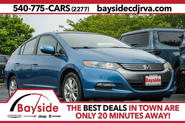 Clear Sky Blue Metallic 2010 Honda Insight EX Hatchback Front-Wheel Drive Continuously Variable Transmission