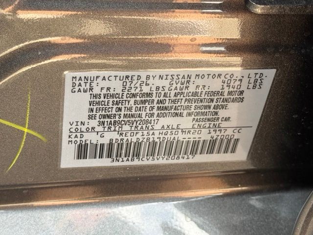 New 2027 Nissan Sentra Sedan