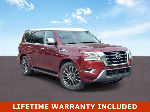 Red Pearl 2023 Nissan Armada SUV / Crossover 4X2 7-Speed Automatic