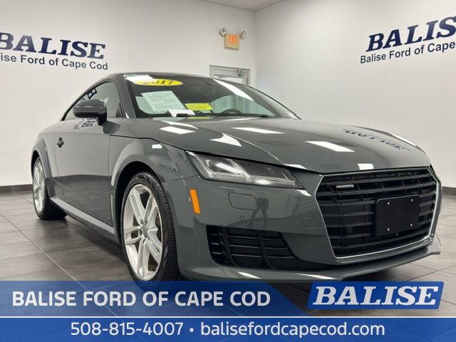 Gray Metallic 2017 Audi TT Coupe All-Wheel Drive 6-Speed Automatic