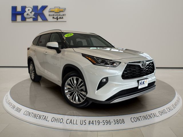 White 2026 Toyota Highlander Hybrid SUV / Crossover All-Wheel Drive Continuously Variable Transmission