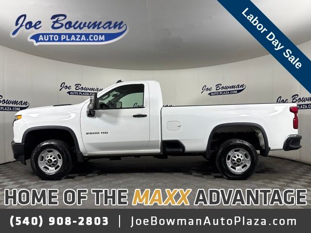 Summit White 2020 Chevrolet Silverado 2500HD Pickup Truck 4X2 6-Speed Automatic