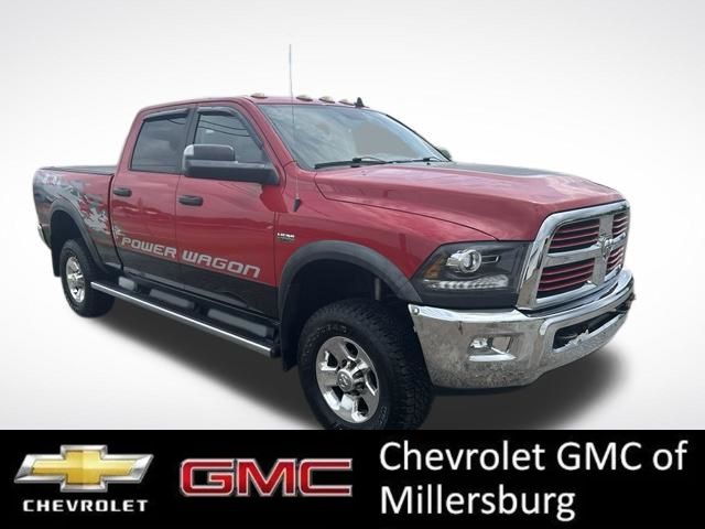 Flame Red Clearcoat 2016 RAM 2500 Pickup Truck Four-Wheel Drive 6-Speed Automatic