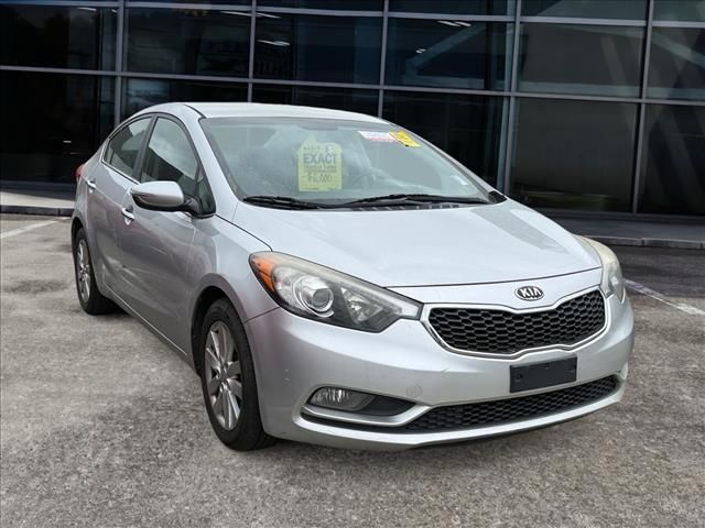 Bright Silver 2014 Kia Forte EX Sedan Front-Wheel Drive 6-Speed Automatic