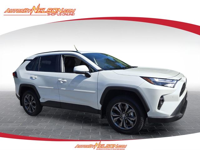 White (Blizzard Pearl) 2022 Toyota RAV4 Hybrid SUV / Crossover All-Wheel Drive Continuously Variable Transmission