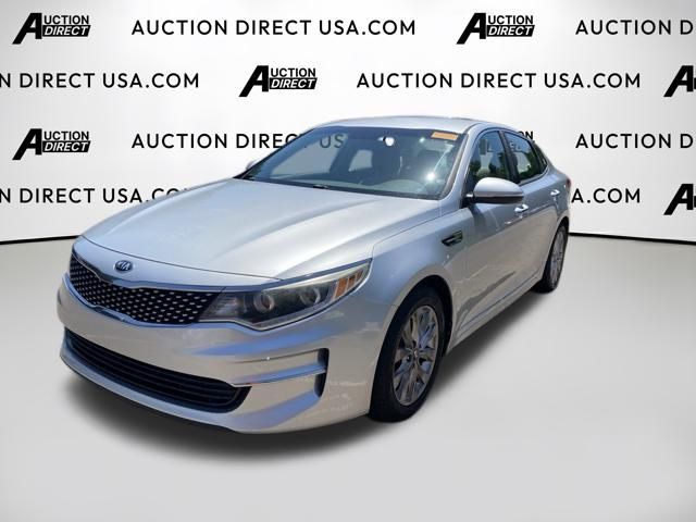 Sparkling Silver 2016 Kia Optima Sedan Front-Wheel Drive 6-Speed Automatic