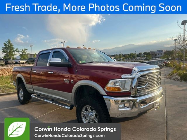 Inferno Red Crystal Pearlcoat/Black Cloth Top 2010 Dodge RAM 2500 Pickup Truck Four-Wheel Drive 6-Speed Automatic
