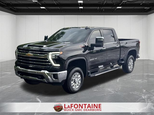 Black 2024 Chevrolet Silverado 2500HD Pickup Truck Four-Wheel Drive Automatic