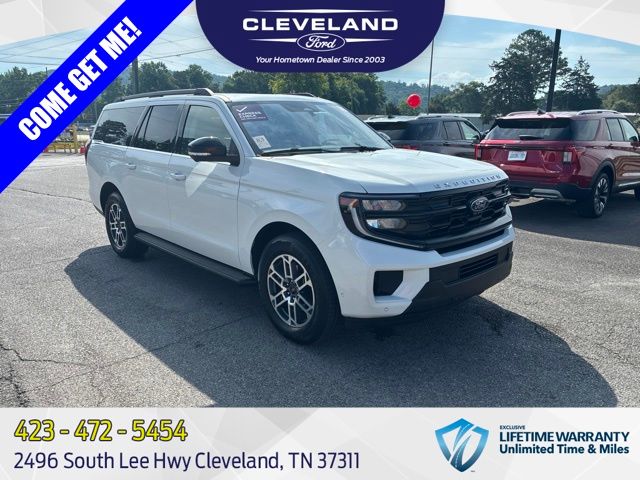 White Metallic 2025 Ford Expedition MAX Active RWD SUV / Crossover 4X2 Automatic
