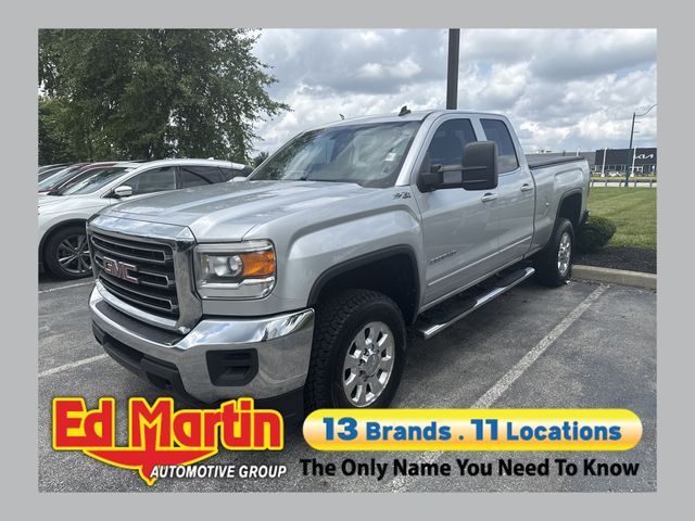 Quicksilver Metallic 2015 GMC Sierra 2500HD Pickup Truck Four-Wheel Drive 6-Speed Automatic Overdrive