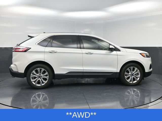 2022 Ford Edge Titanium White at Legacy Ford