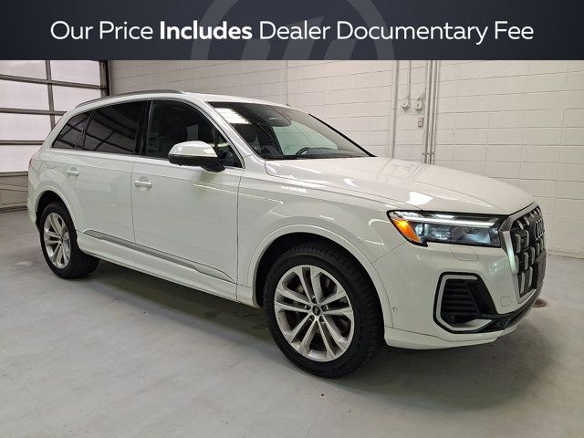 Carrara White 2025 Audi Q7 SUV / Crossover All-Wheel Drive 8-Speed Automatic