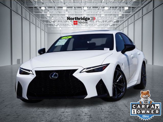 Ultra White 2025 Lexus IS Sedan Rear-Wheel Drive 8-Speed Automatic