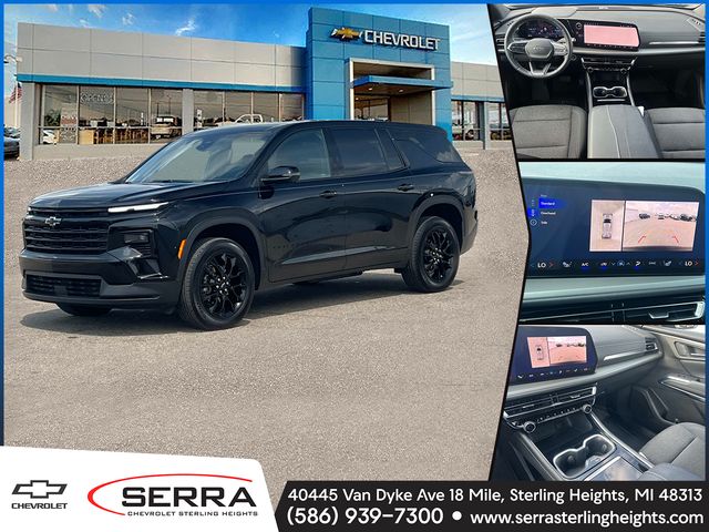 Black Metallic 2024 Chevrolet Traverse SUV / Crossover Front-Wheel Drive 8-Speed Automatic