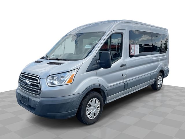 Ingot Silver 2018 Ford Transit Passenger Van Rear-Wheel Drive 6-Speed Automatic Overdrive