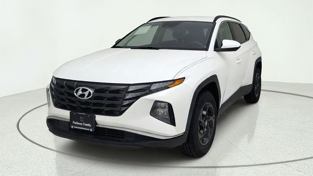 White Pearl 2024 Hyundai Tucson SUV / Crossover All-Wheel Drive 8-Speed Automatic