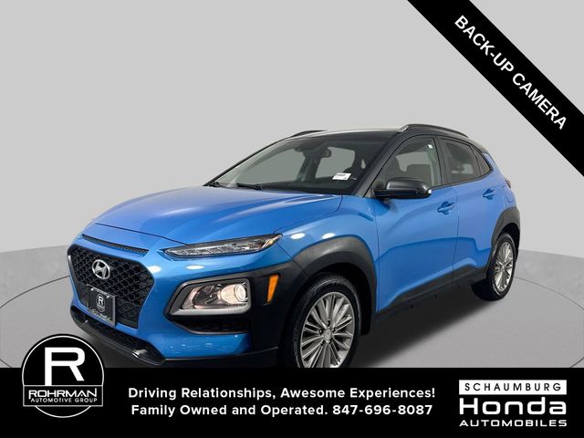 Surf Blue 2019 Hyundai Kona SUV / Crossover All-Wheel Drive 6-Speed Automatic