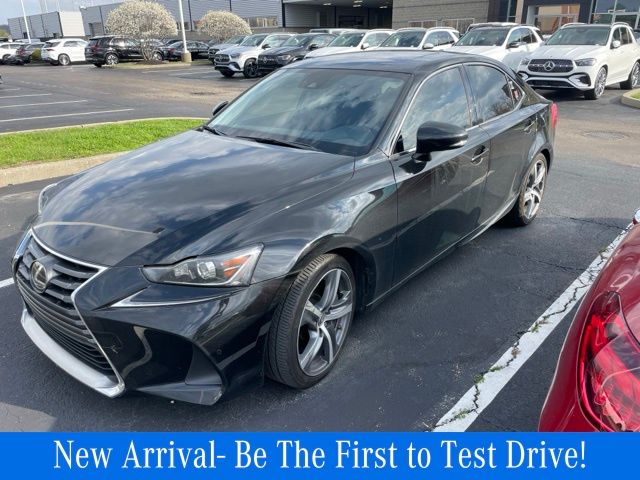 Black (Obsidian) 2017 Lexus IS 300 AWD Sedan All-Wheel Drive 6-Speed Automatic