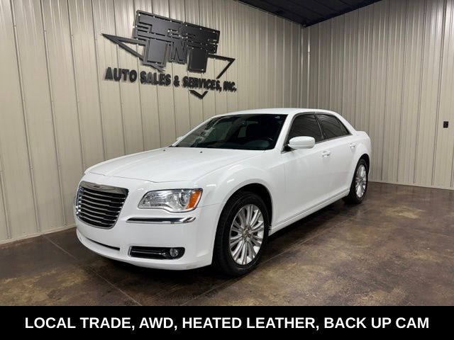 Bright White Clearcoat 2014 Chrysler 300 Sedan All-Wheel Drive 8-Speed Automatic