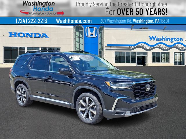 Crystal Black Pearl 2025 Honda Pilot SUV / Crossover All-Wheel Drive Automatic