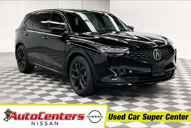 Majestic Black Pearl 2023 Acura MDX SH-AWD with A-SPEC Package SUV / Crossover All-Wheel Drive 10-Speed Automatic