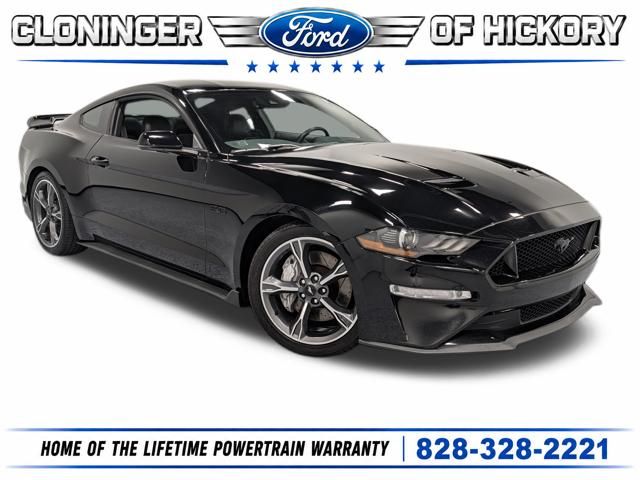 Shadow Black 2019 Ford Mustang Coupe Rear-Wheel Drive 6-Speed Manual