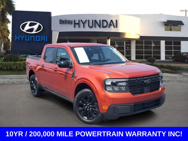 Chili Pepper Red 2024 Ford Maverick Pickup Truck All-Wheel Drive 8-Speed Automatic