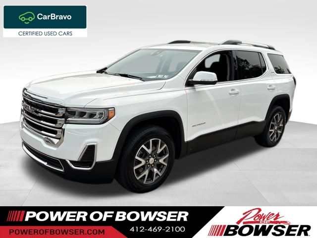 Summit White 2023 GMC Acadia SUV / Crossover Four-Wheel Drive 9-Speed Automatic