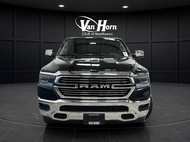 Used 2022 Diamond Black Crystal Pearlcoat Ram Laramie image 8