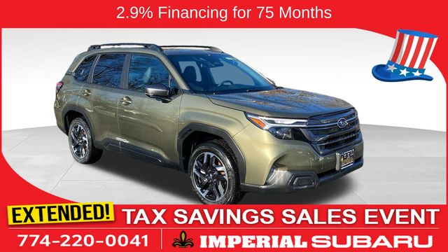 Autumn Green Metallic 2026 Subaru Forester SUV / Crossover All-Wheel Drive Continuously Variable Transmission