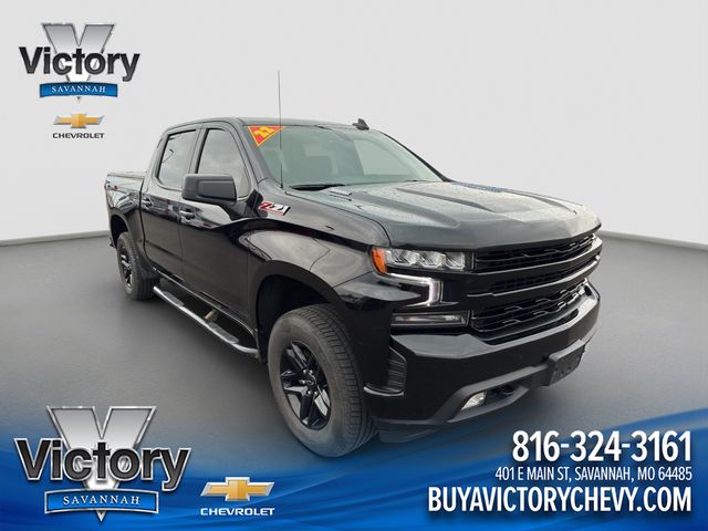 Black 2022 Chevrolet Silverado 1500 RST Crew Cab 4WD Pickup Truck Four-Wheel Drive Automatic