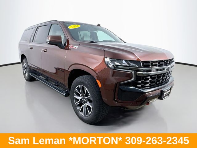 Auburn Metallic 2022 Chevrolet Suburban SUV / Crossover Four-Wheel Drive 