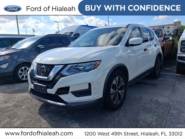 Glacier White 2020 Nissan Rogue SUV / Crossover Front-Wheel Drive Continuously Variable Transmission