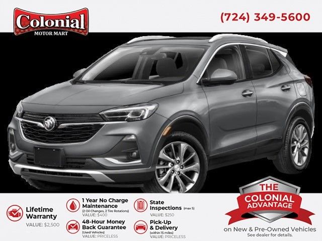 Moonstone Gray Metallic 2023 Buick Encore GX SUV / Crossover All-Wheel Drive 9-Speed Automatic
