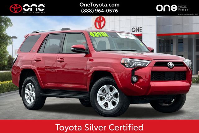 Barcelona Red Metallic 2024 Toyota 4Runner SUV / Crossover Four-Wheel Drive 5-Speed Automatic