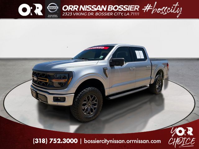 Silver Metallic 2025 Ford F-150 Pickup Truck Four-Wheel Drive Automatic