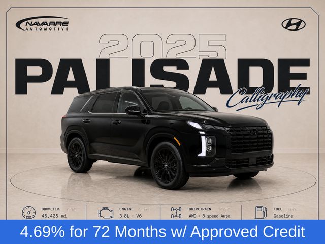 Abyss Black 2025 Hyundai Palisade SUV / Crossover All-Wheel Drive 8-Speed Automatic