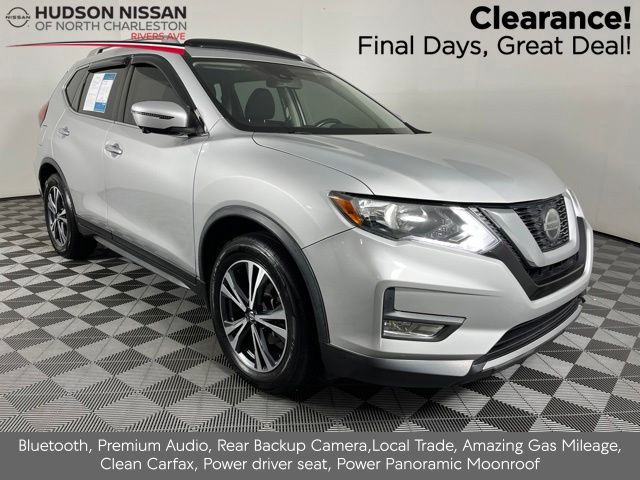 Brilliant Silver Metallic 2019 Nissan Rogue SUV / Crossover Front-Wheel Drive Continuously Variable Transmission
